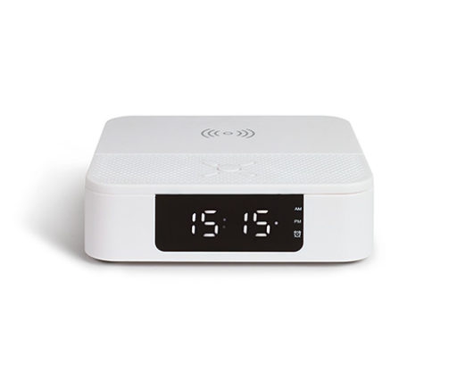 Enceinte réveil chargeur induction