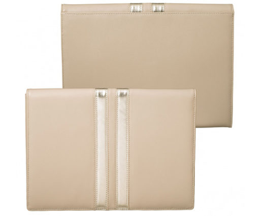 Étui pour iPad Nude & Gold UNGARO
