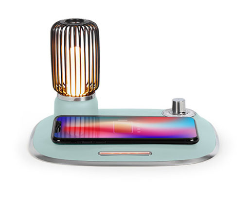 Lampe de chevet chargeur induction