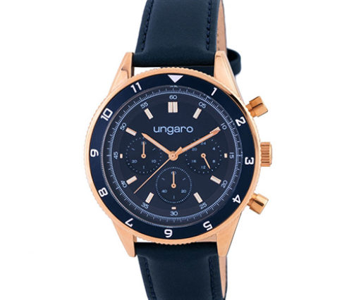 Montre Chronographe Leone Navy UNGARO