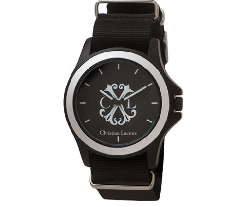 Montre Reverse Black Christian Lacroix