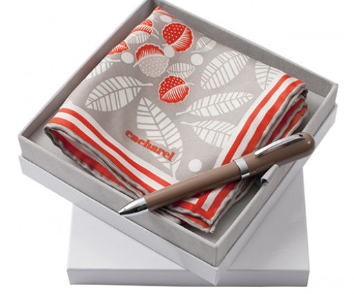 Set automne CACHAREL (foulard+stylo bille)