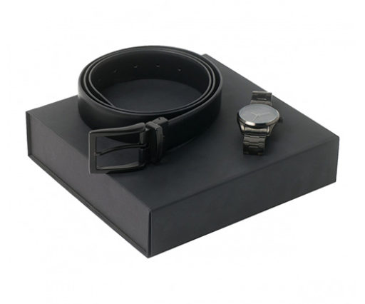 parure Textum Black (montre et ceinture) Christian Lacroix