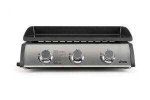 Plancha gaz 3 brûleurs